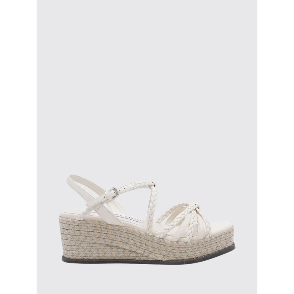 Jimmy Choo Wedge Shoes Woman White
